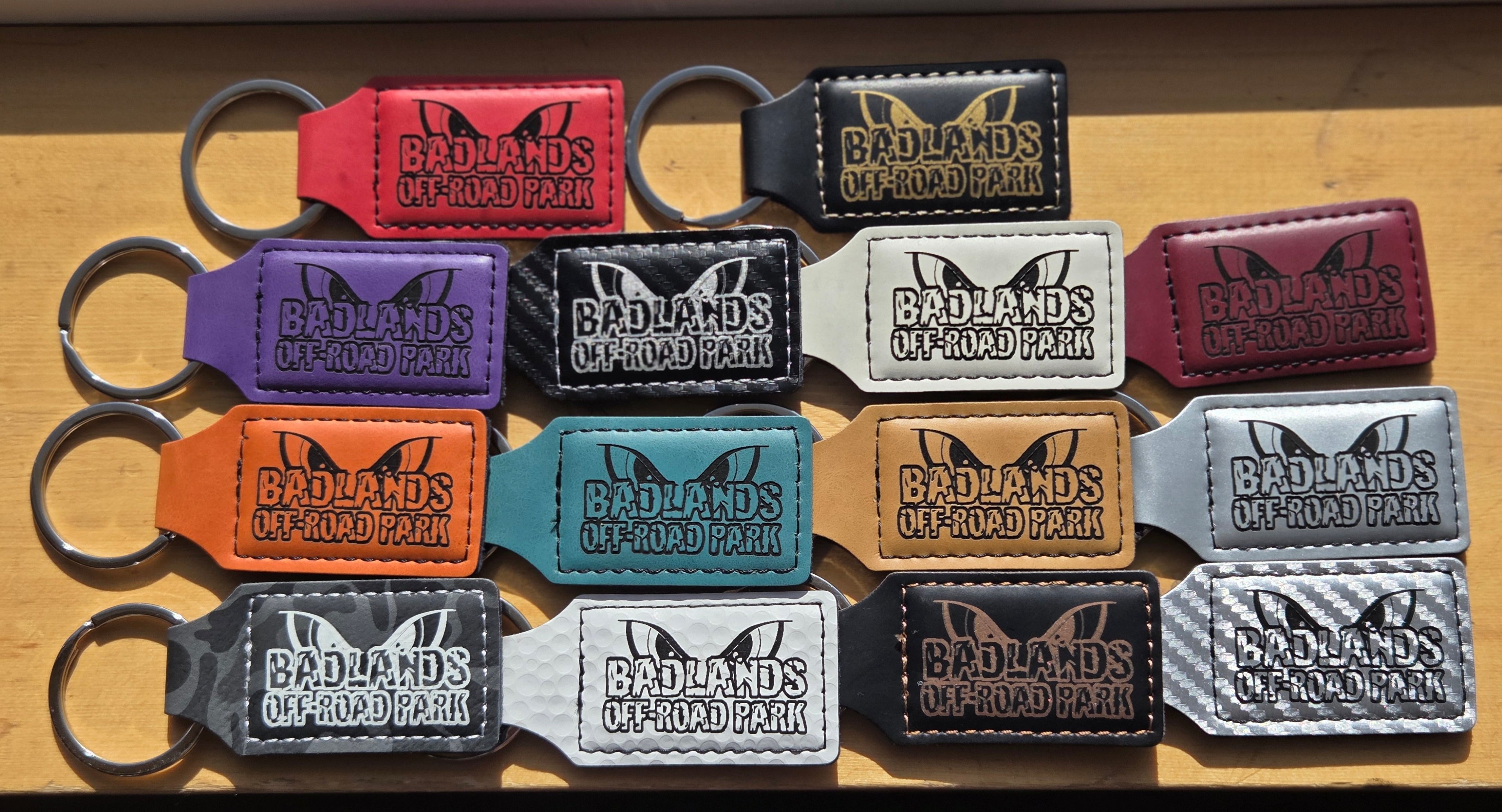 Badlands Leather Indiana Keychain