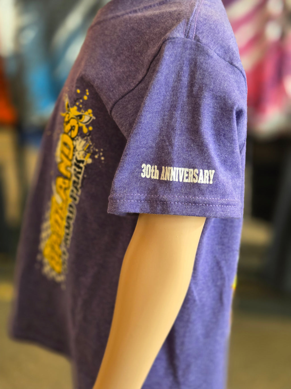 Badlands Purple Machine Sunset Youth T-Shirt 30th Anniversary Edition