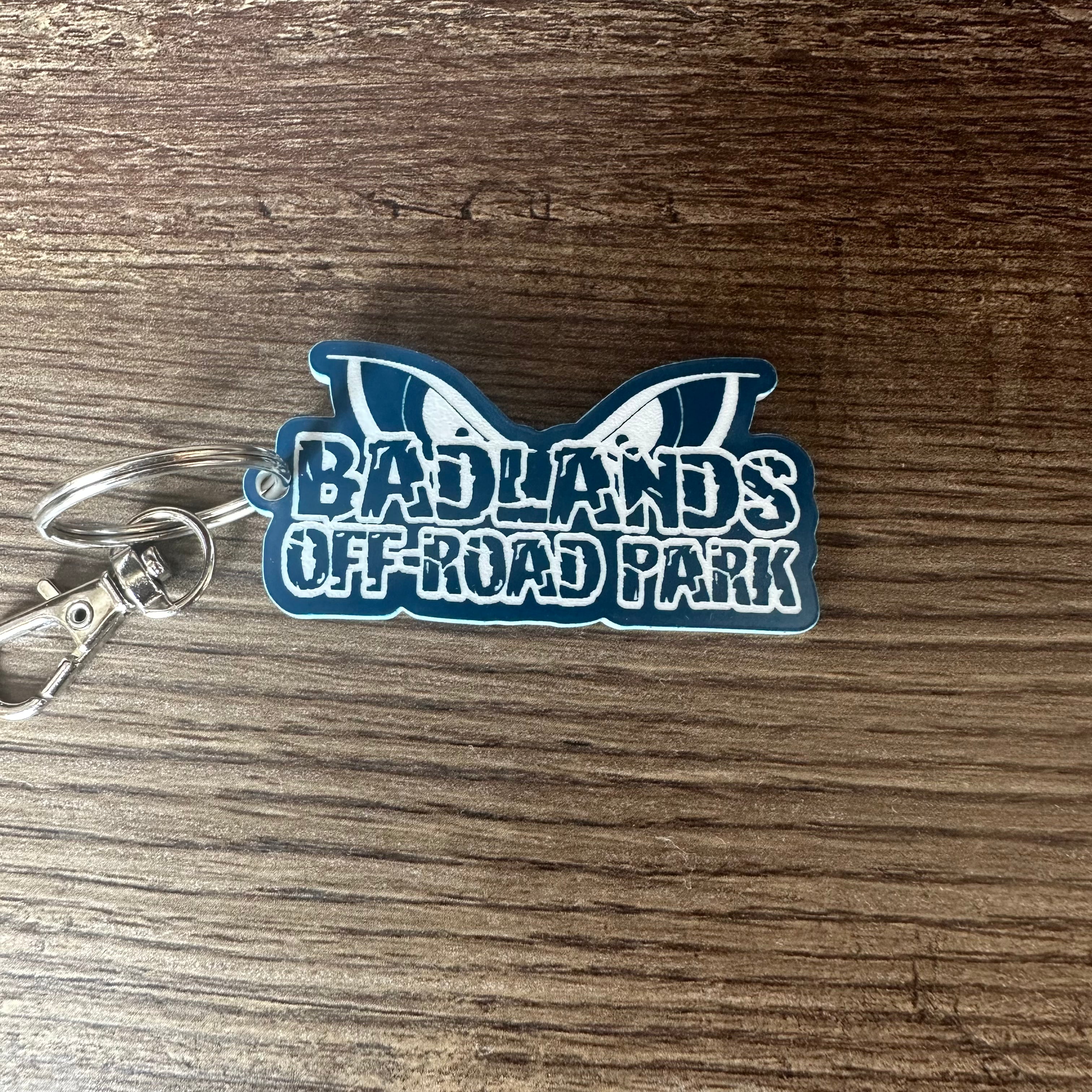 Badlands Acrylic Keychain