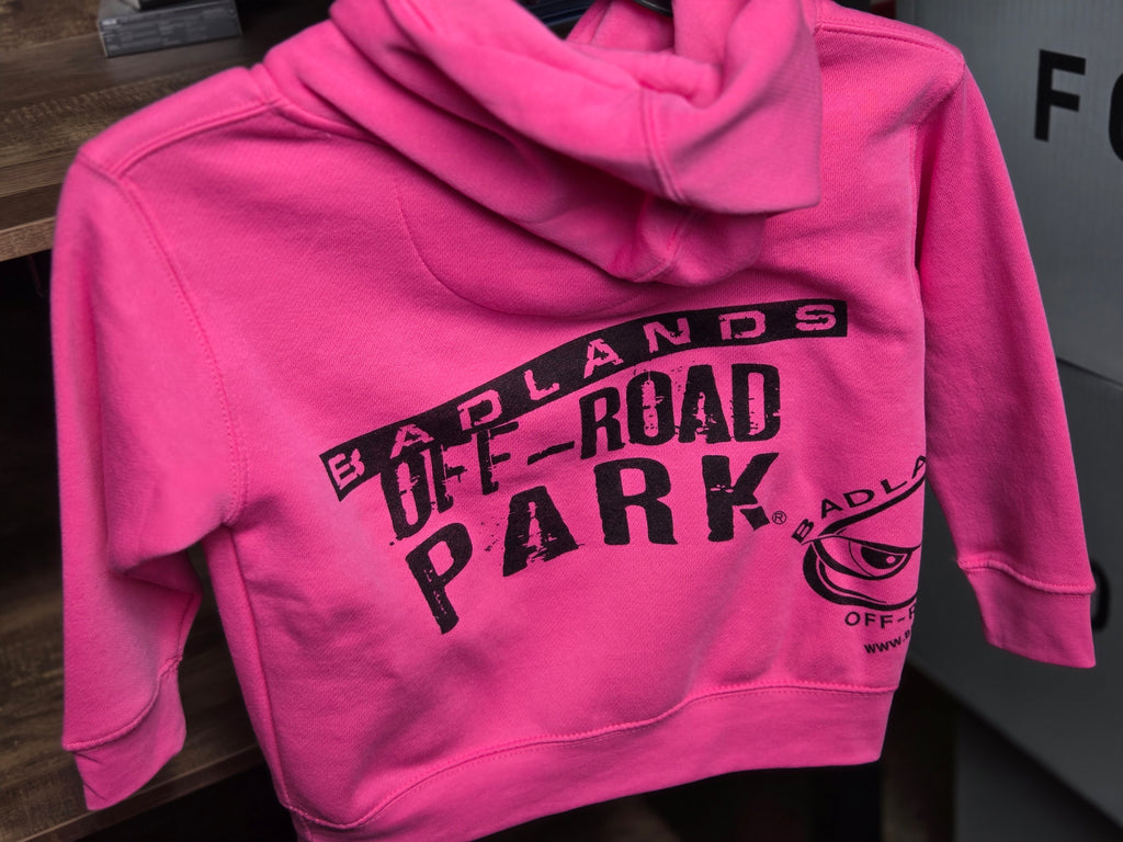 Youth Badlands 30th Anniversary Hip Pink Hoodie