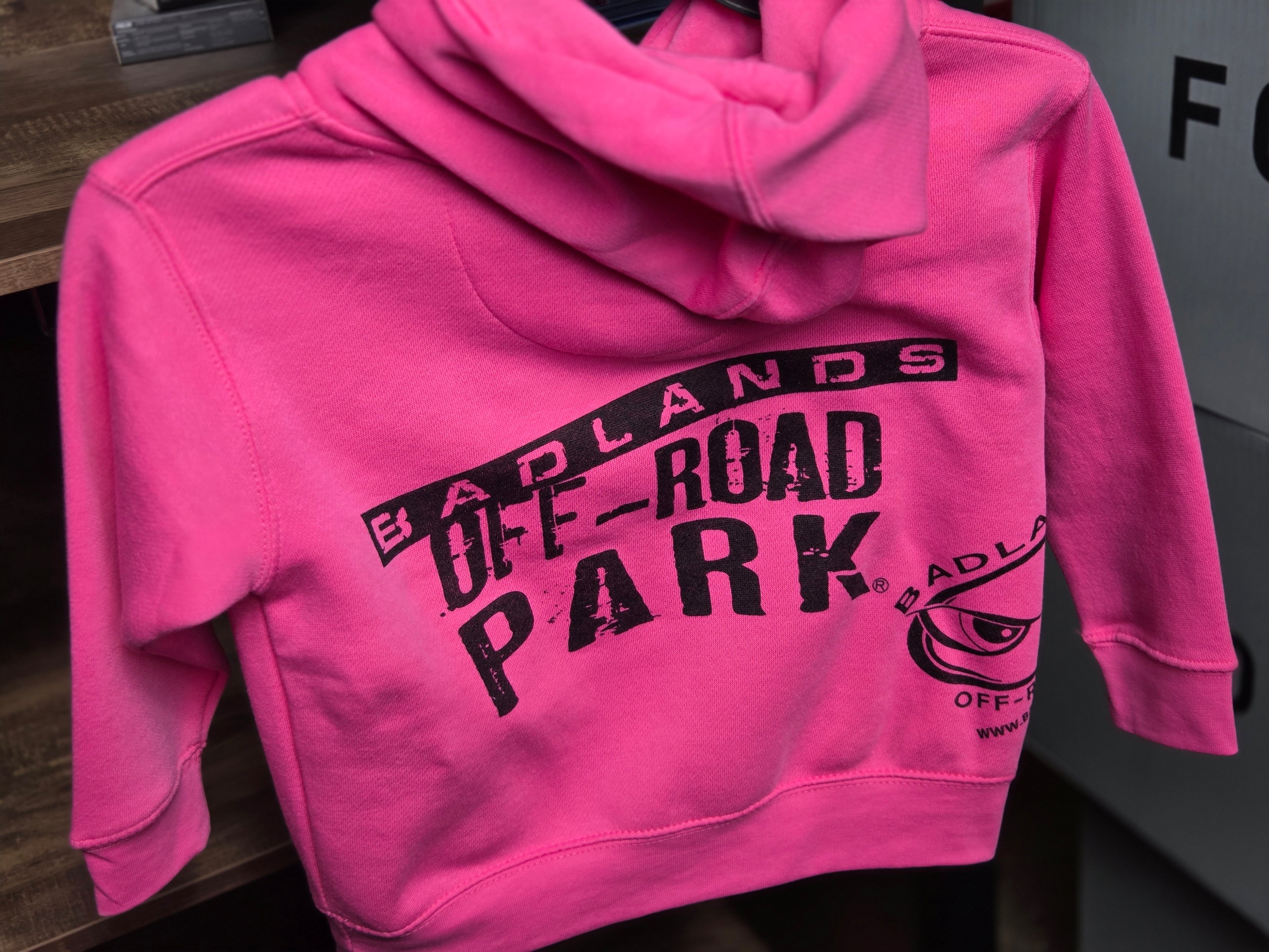 Youth Badlands 30th Anniversary Hip Pink Hoodie