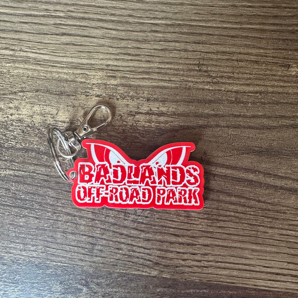 Badlands Acrylic Keychain