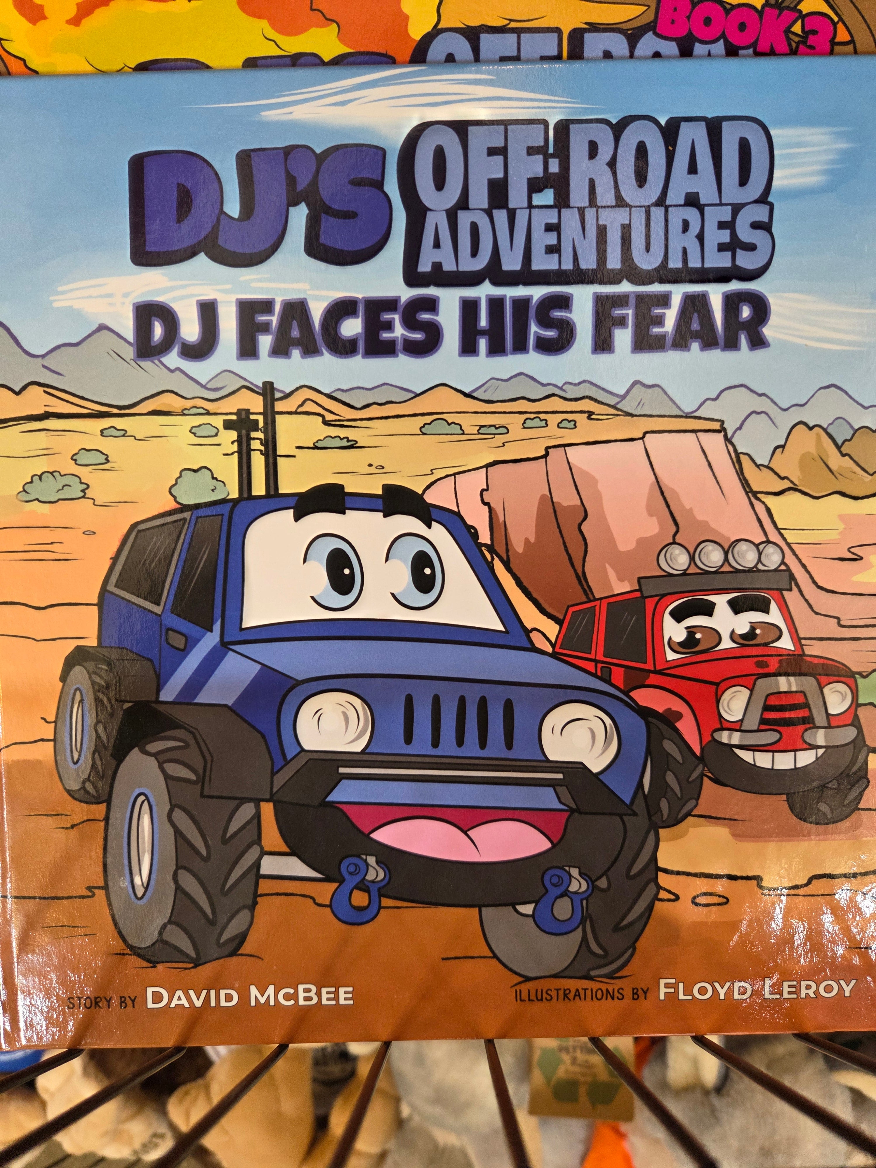 DJ's Off-Road Adventures: DJ Faces His Fear-Book