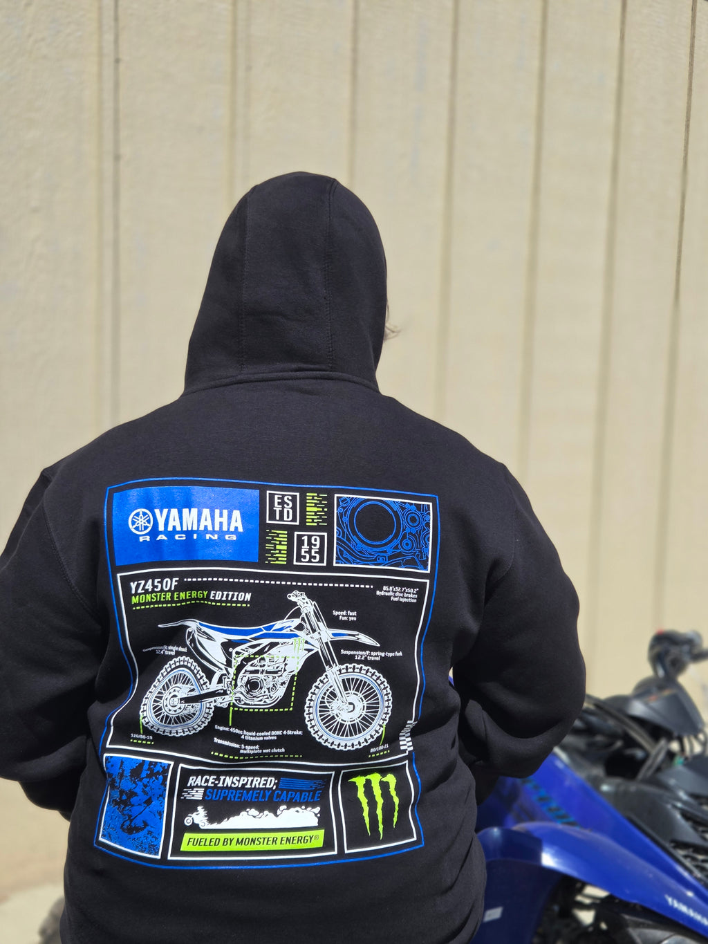 Yamaha Racing X Monster Energy Hoodie
