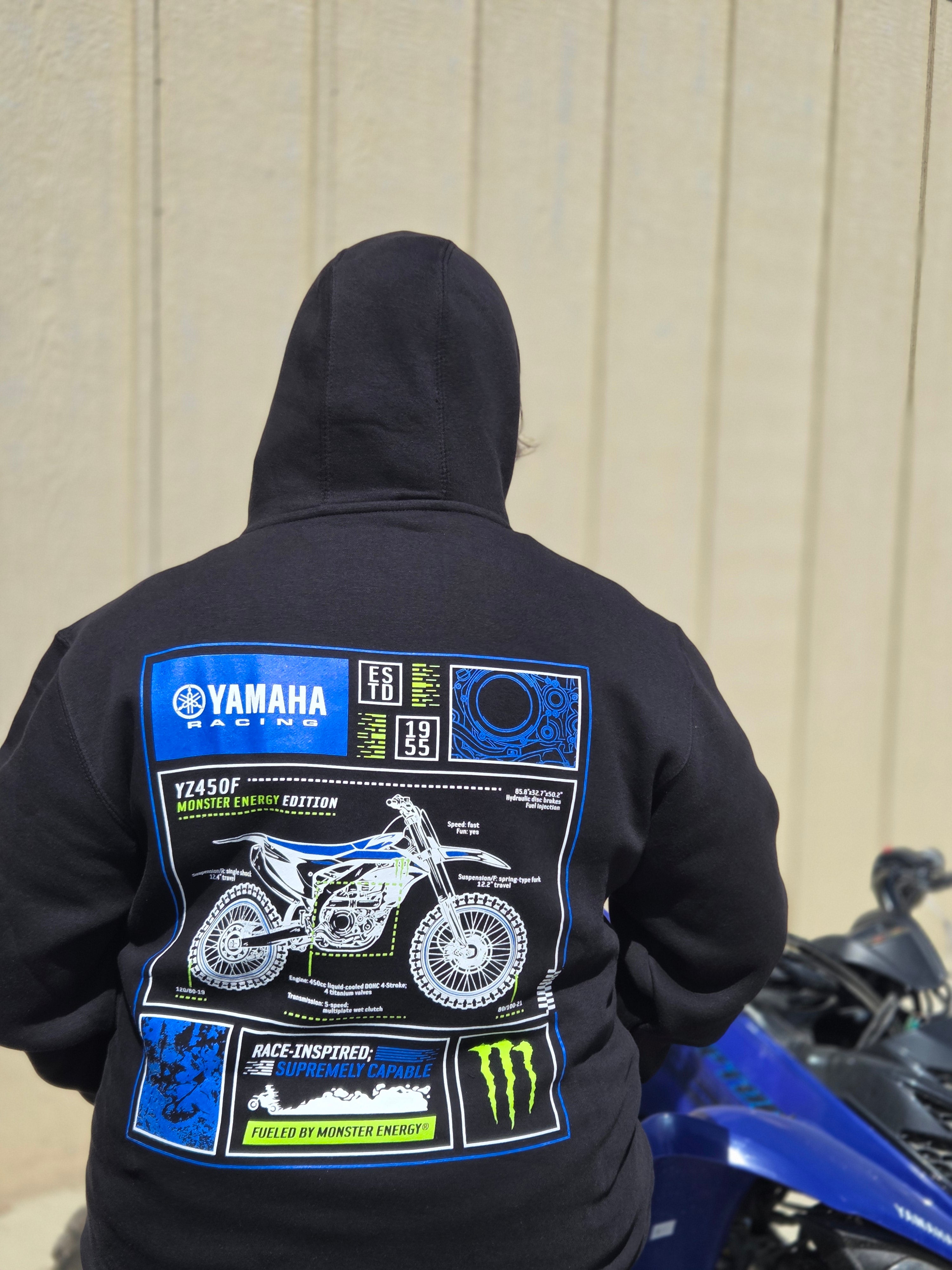 Yamaha Racing X Monster Energy Hoodie