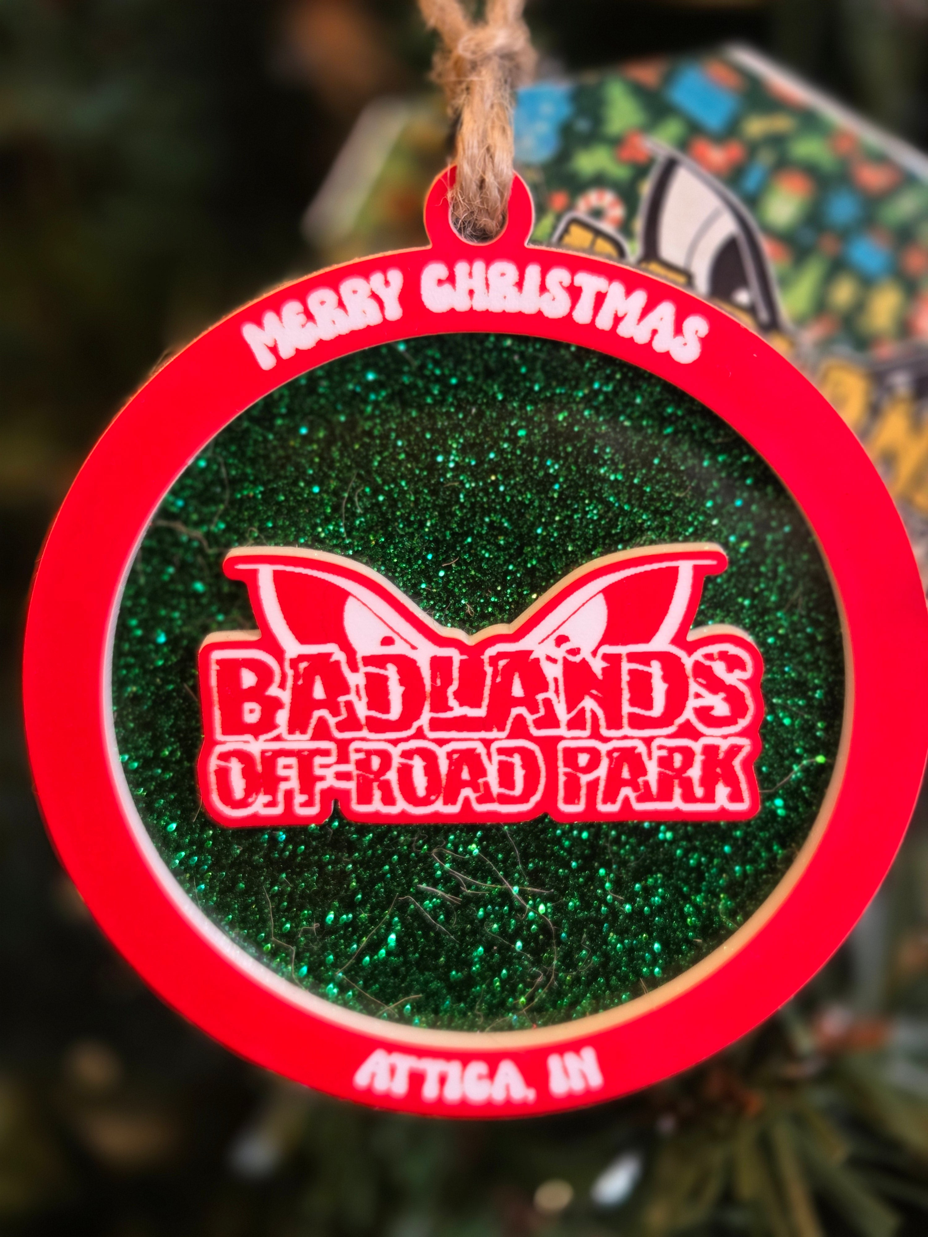 Badlands Acrylic Ornament