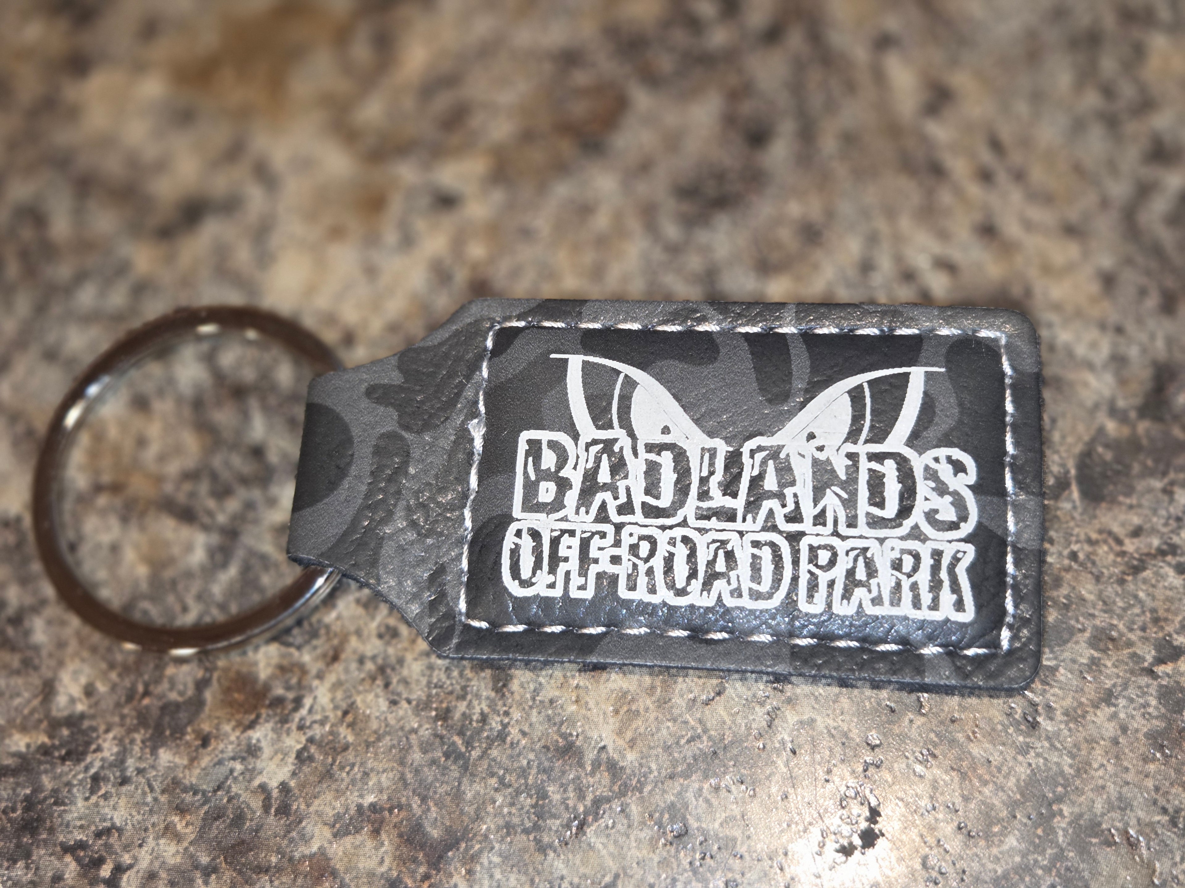Badlands Leather Indiana Keychain