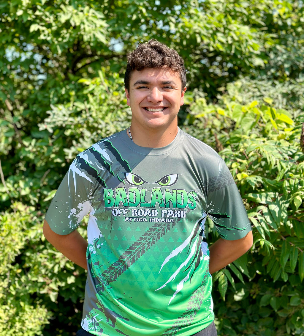 Badlands All Over T-shirt - Green ONLINE EXCLUSIVE!