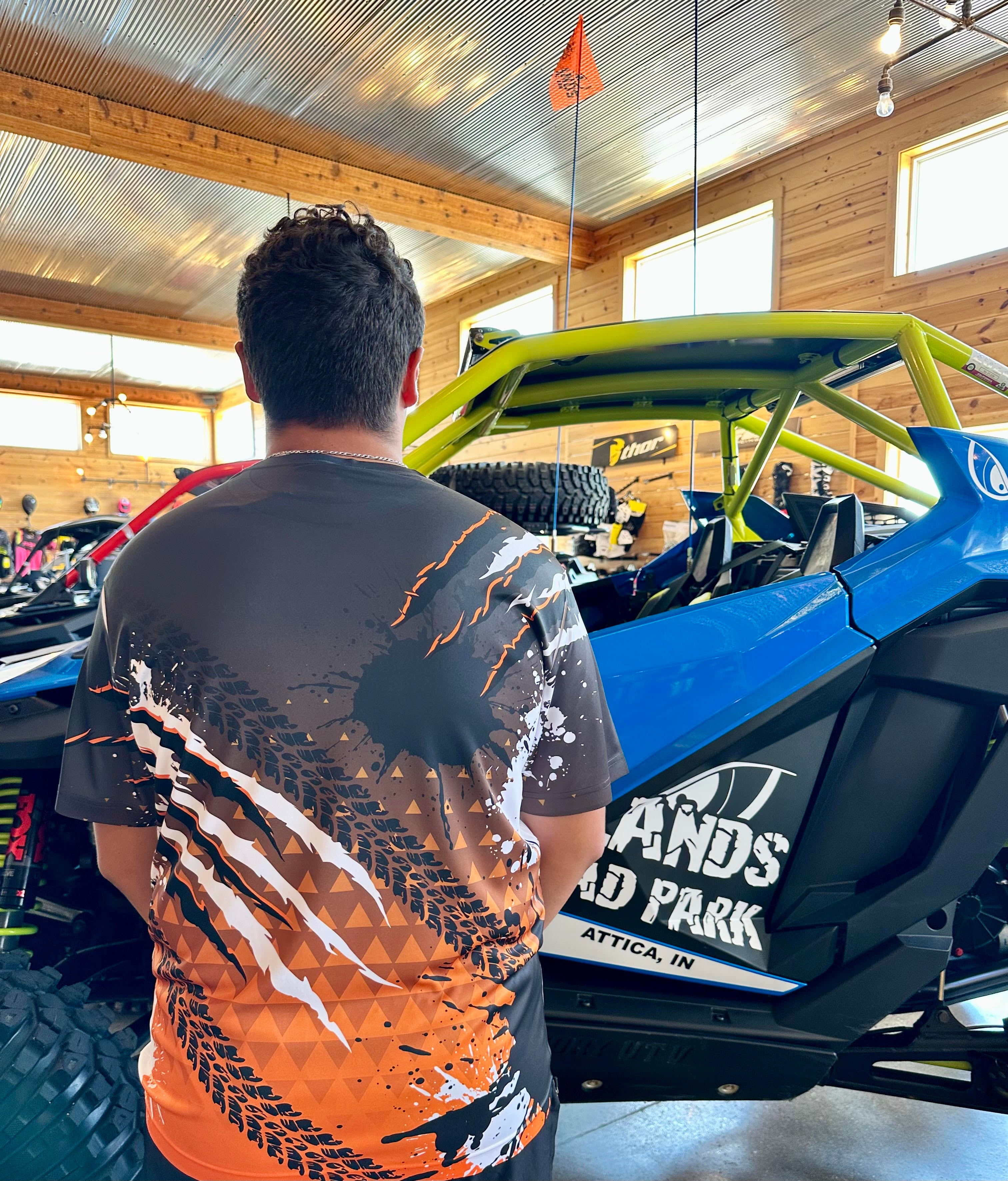 Badlands All Over Splatter T-shirt