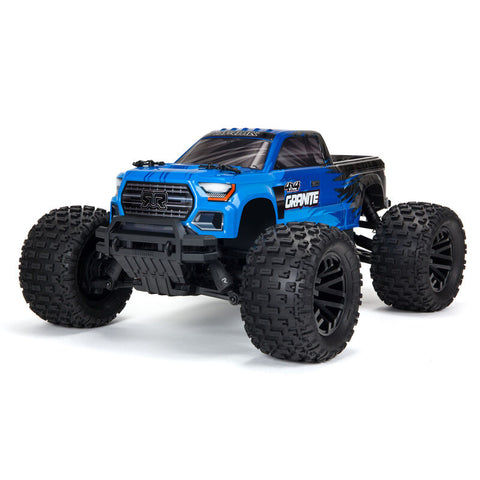 Horizon Hobby 1/10 GRANITE 4WD V3 MEGA 550 Brushed Blue Monster Truck RTR