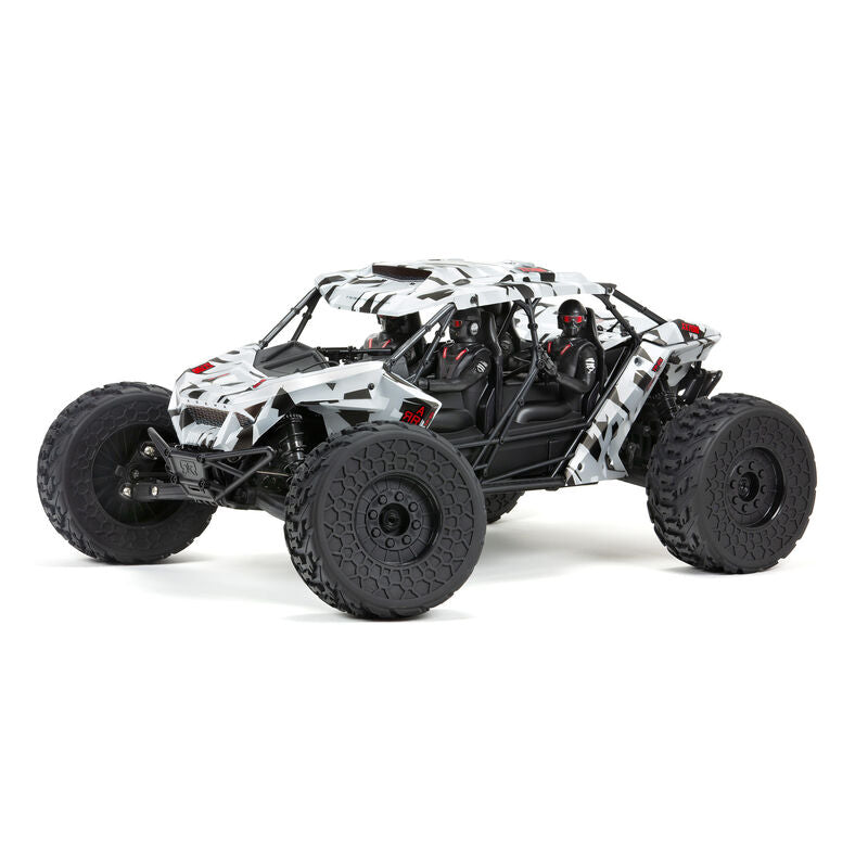 ARRMA 1/7 FIRETEAM 6S 4WD BLX White Speed Assault Vehicle RTR