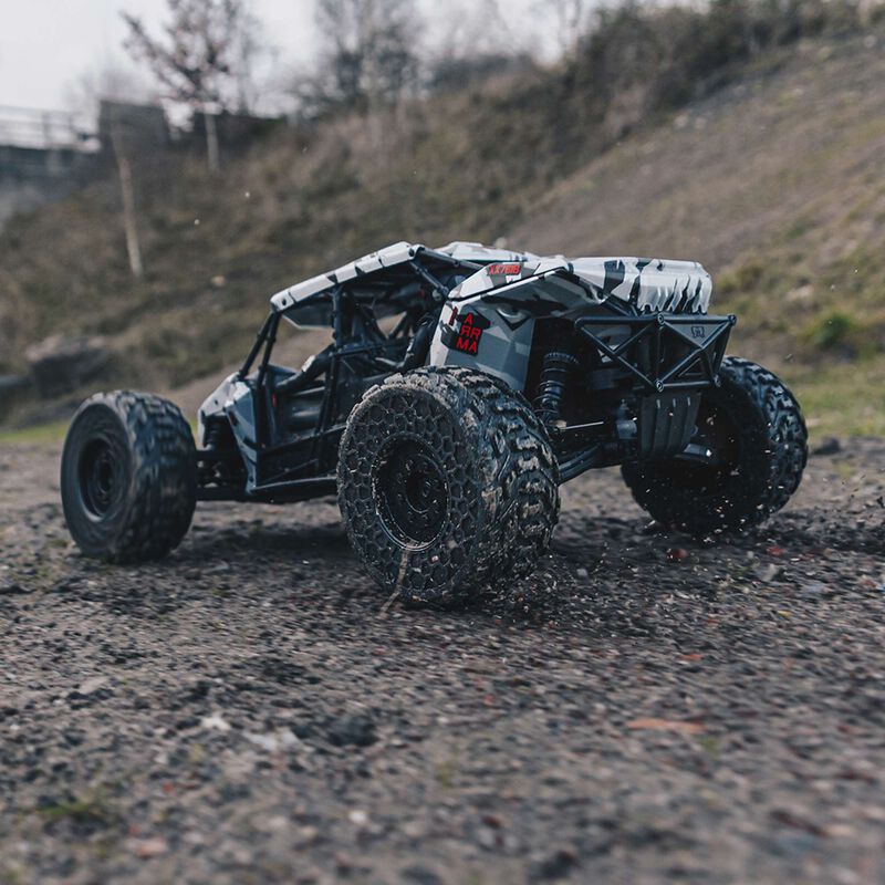 ARRMA 1/7 FIRETEAM 6S 4WD BLX White Speed Assault Vehicle RTR