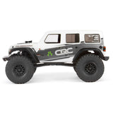 AXIAL 1/24 SCX24 2019 Jeep Wrangler JLU CRC 4WD Rock Crawler Brushed White RTR