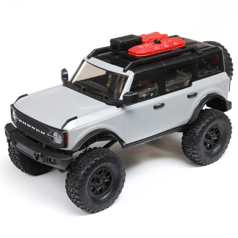 Horizon Hobby Axial 1/24 SCX24 2021 Ford Bronco 4WD Truck Brushed Grey RTR