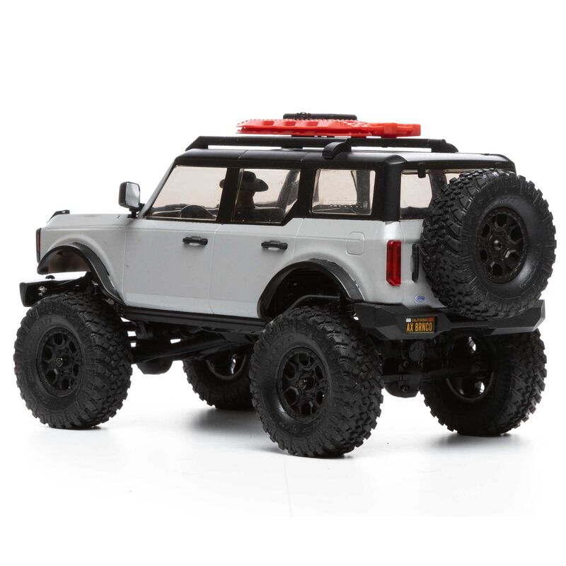 Horizon Hobby Axial 1/24 SCX24 2021 Ford Bronco 4WD Truck Brushed Grey RTR