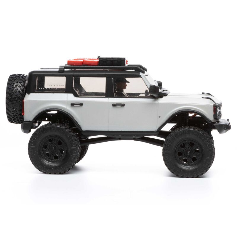 Horizon Hobby Axial 1/24 SCX24 2021 Ford Bronco 4WD Truck Brushed Grey RTR