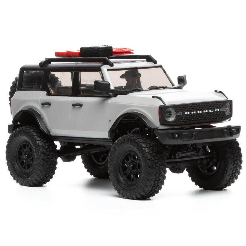Horizon Hobby Axial 1/24 SCX24 2021 Ford Bronco 4WD Truck Brushed Grey RTR