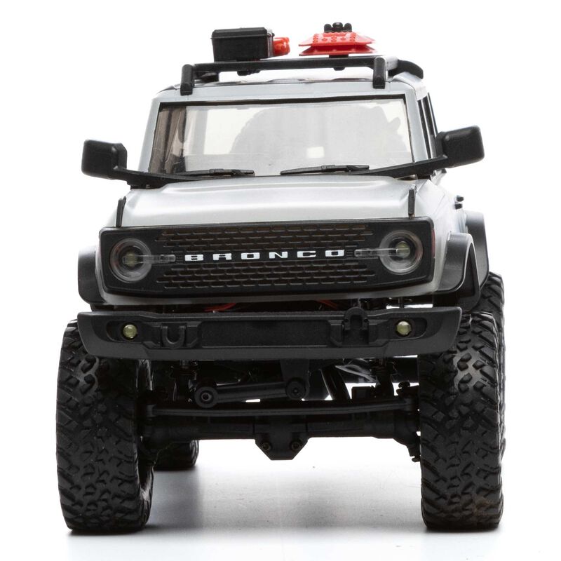 Horizon Hobby Axial 1/24 SCX24 2021 Ford Bronco 4WD Truck Brushed Grey RTR