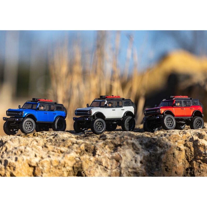 Horizon Hobby Axial 1/24 SCX24 2021 Ford Bronco 4WD Truck Brushed Grey RTR