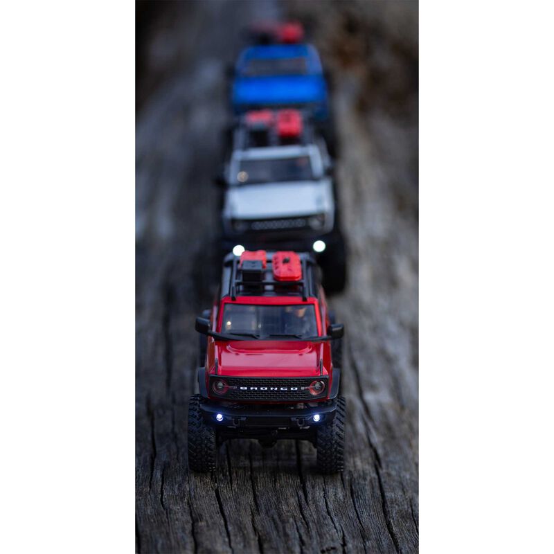 Horizon Hobby Axial 1/24 SCX24 2021 Ford Bronco 4WD Truck Brushed Grey RTR