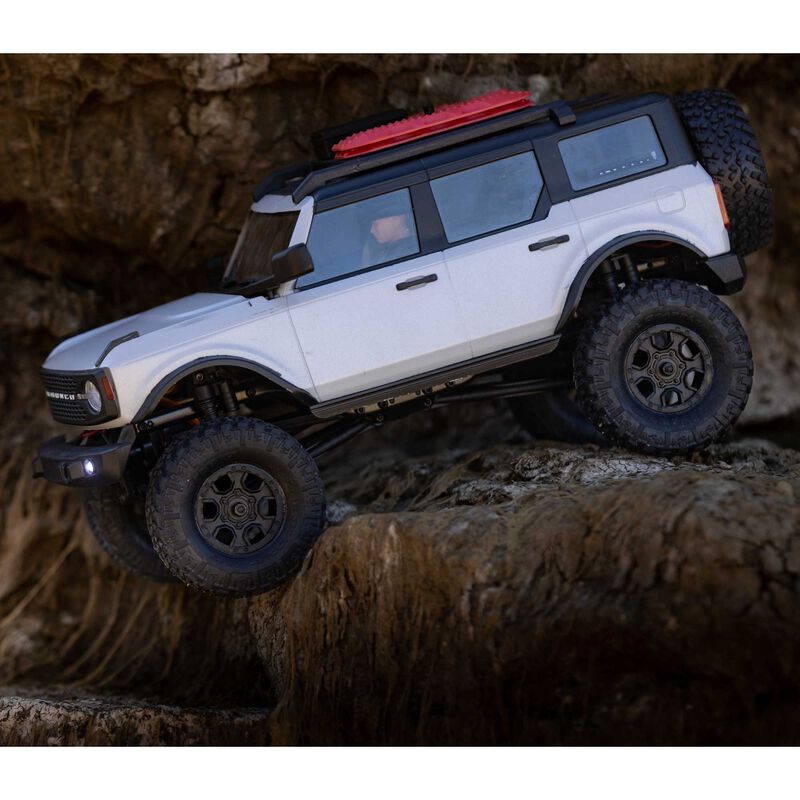 Horizon Hobby Axial 1/24 SCX24 2021 Ford Bronco 4WD Truck Brushed Grey RTR