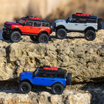 AXIAL 1/24 SCX24 2021 Ford Bronco 4WD Truck Brushed Blue RTR
