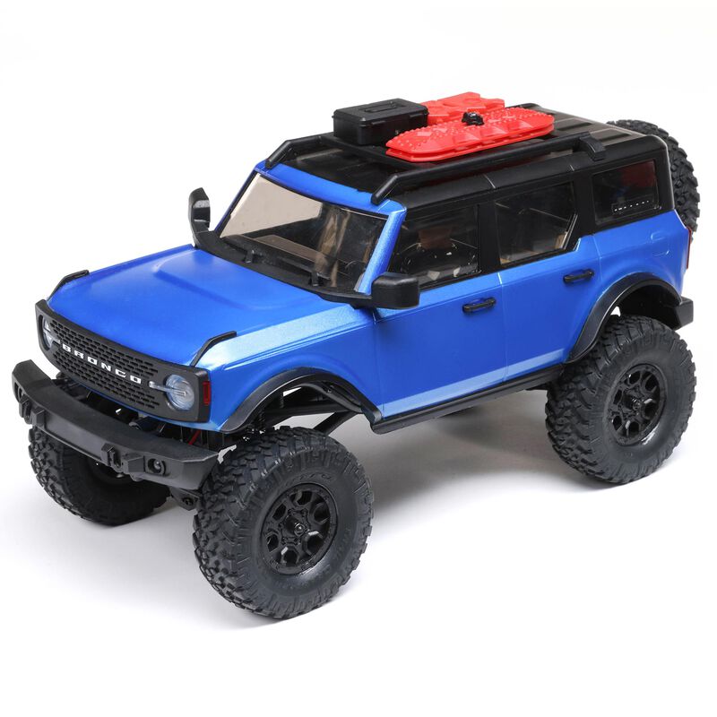 AXIAL 1/24 SCX24 2021 Ford Bronco 4WD Truck Brushed Blue RTR