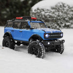 AXIAL 1/24 SCX24 2021 Ford Bronco 4WD Truck Brushed Blue RTR