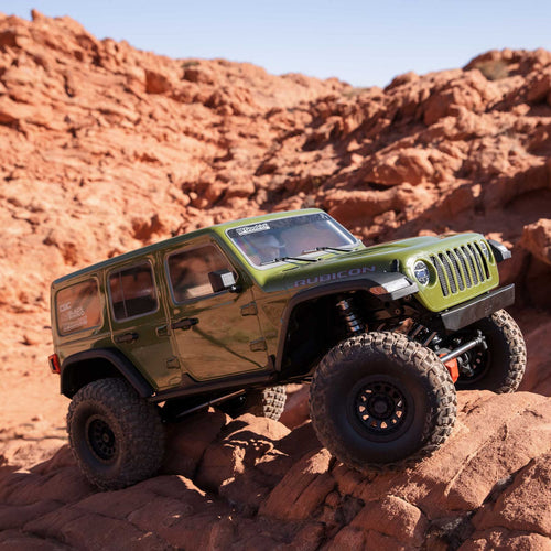 1/6 SCX6 Jeep JLU Wrangler 4WD Rock Crawler RTR RC