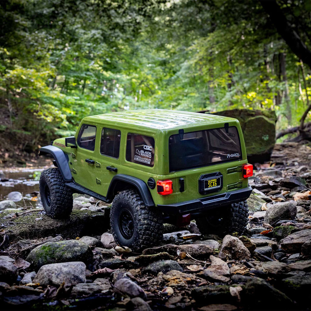 1/6 SCX6 Jeep JLU Wrangler 4WD Rock Crawler RTR RC