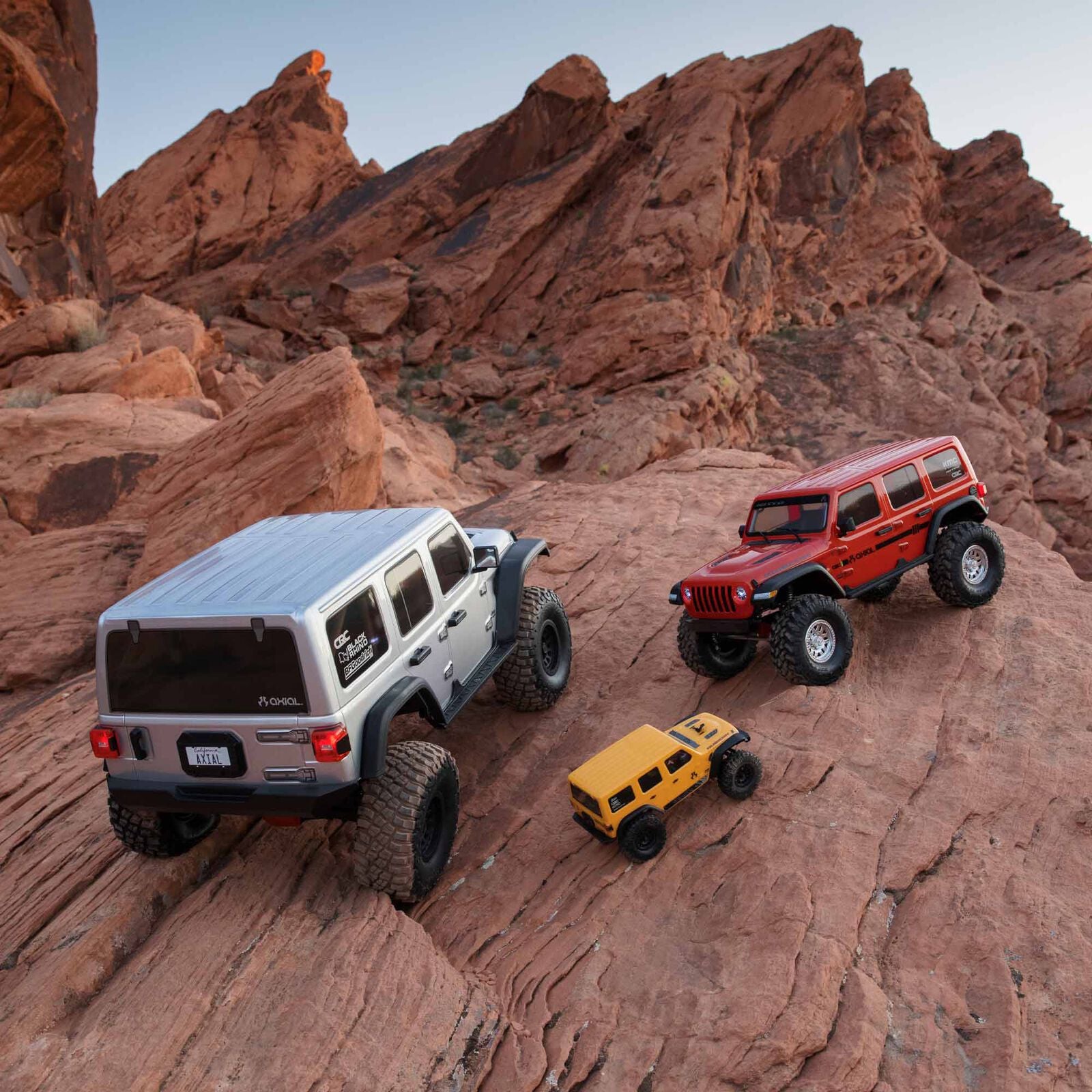 1/6 SCX6 Jeep JLU Wrangler 4WD Rock Crawler RTR RC