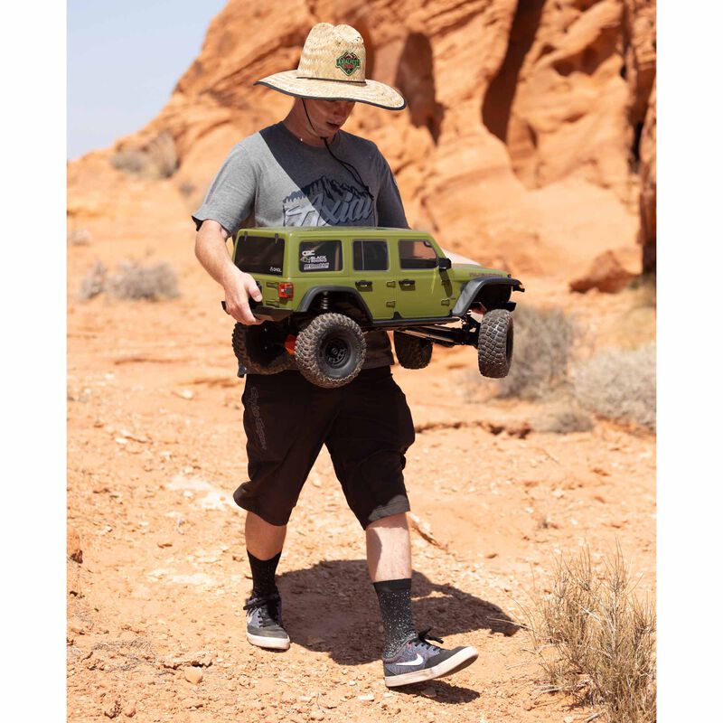 1/6 SCX6 Jeep JLU Wrangler 4WD Rock Crawler RTR RC