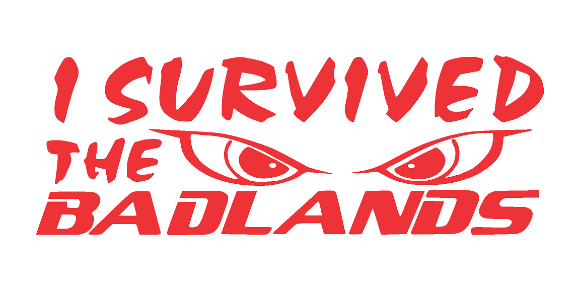 Badlands I Survived Decal