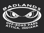 Badlands Oval Sticker