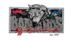 Badlands Wolf Sticker