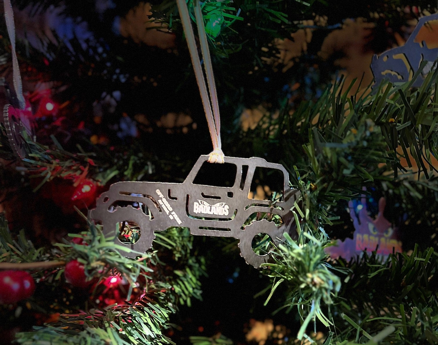 Badlands Raw Metal Ornaments