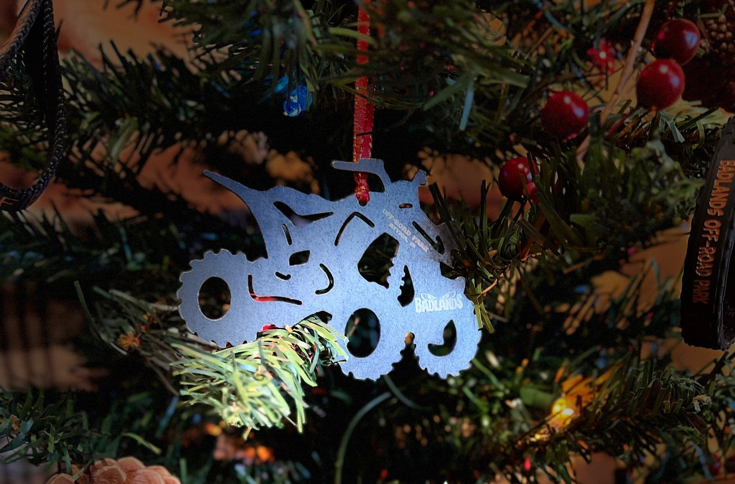 Badlands Raw Metal Ornaments