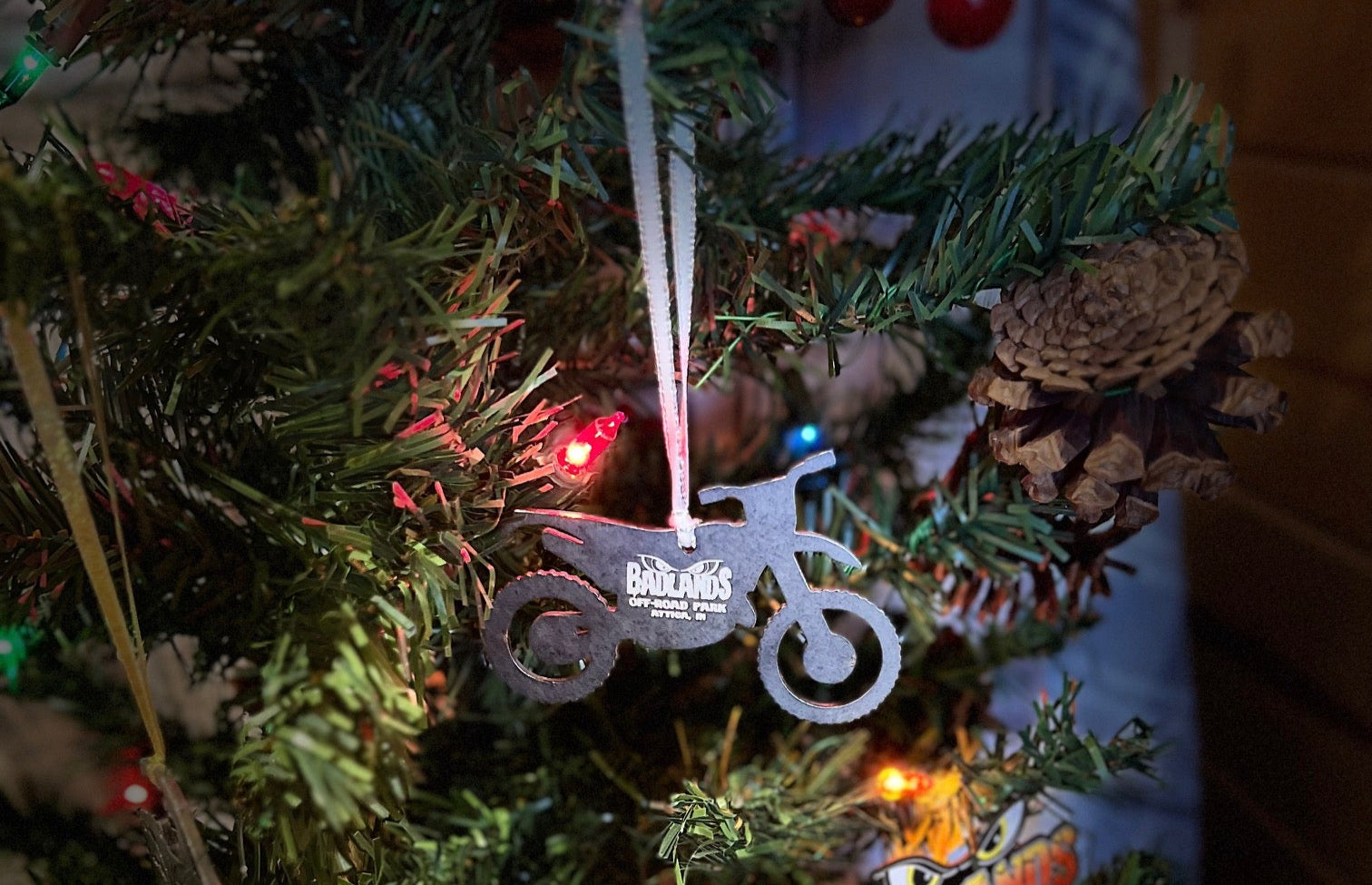 Badlands Raw Metal Ornaments