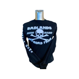Badlands Black Long Sleeve Skull & Bones T-shirt