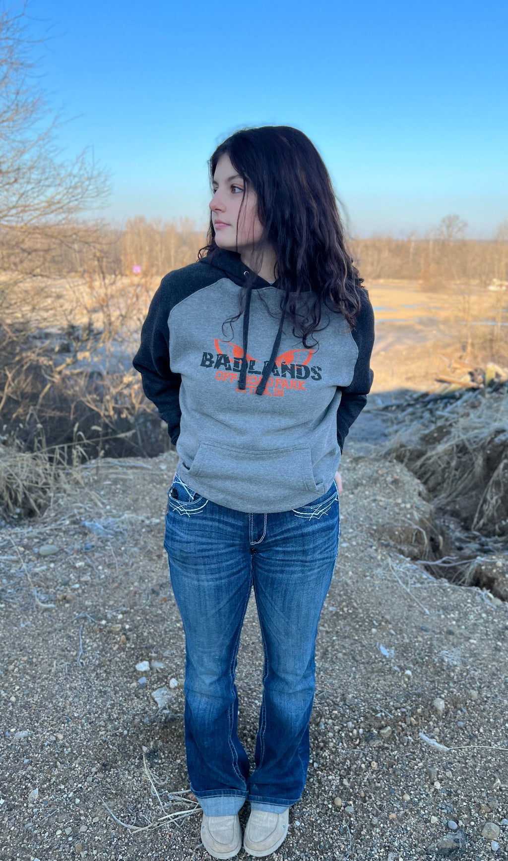 Dirt Don't Hurt W/ Skull Badlands Hoodie