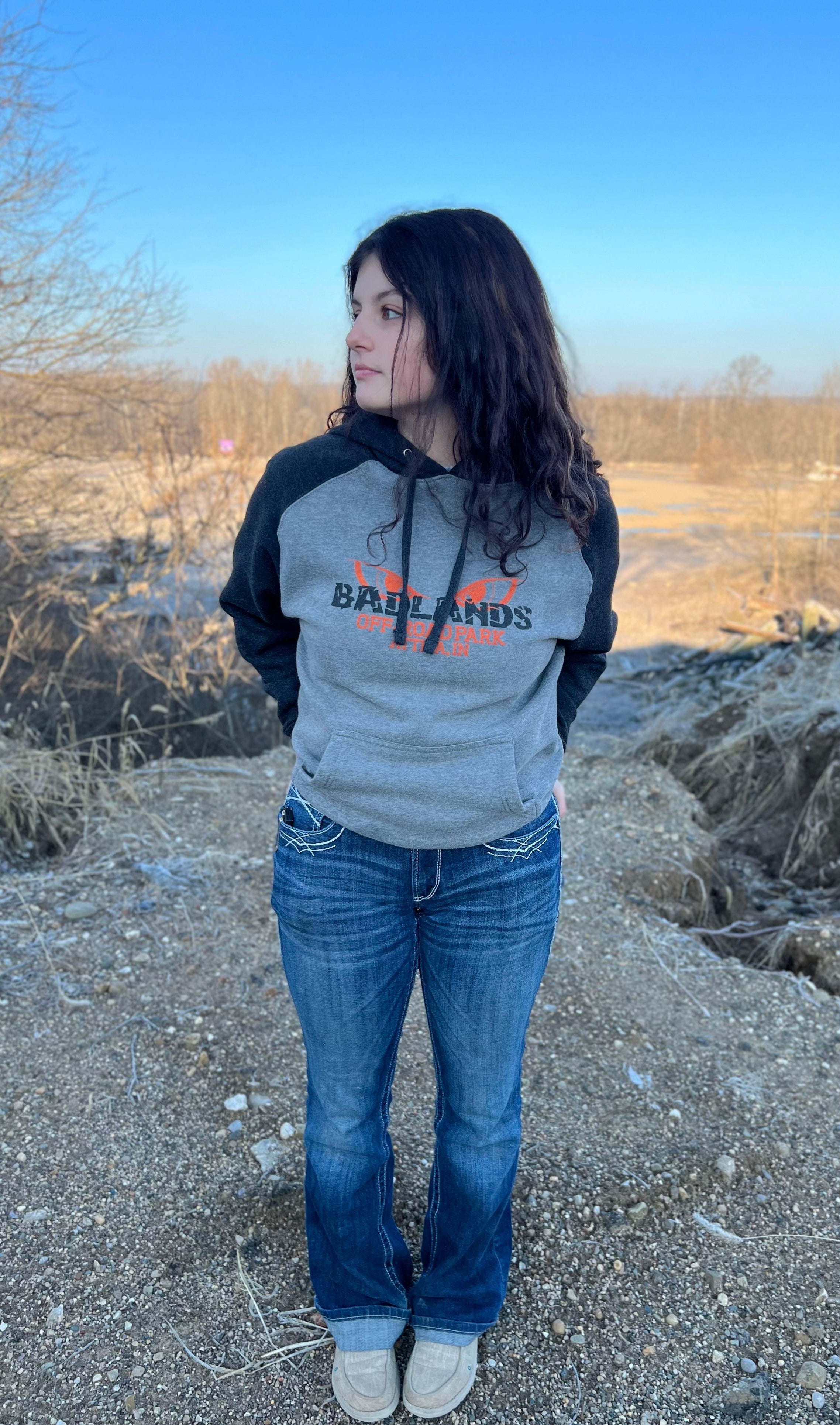 Dirt Don't Hurt W/ Skull Badlands Hoodie