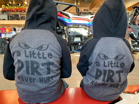 Little Dirt Badlands Youth Hoodie