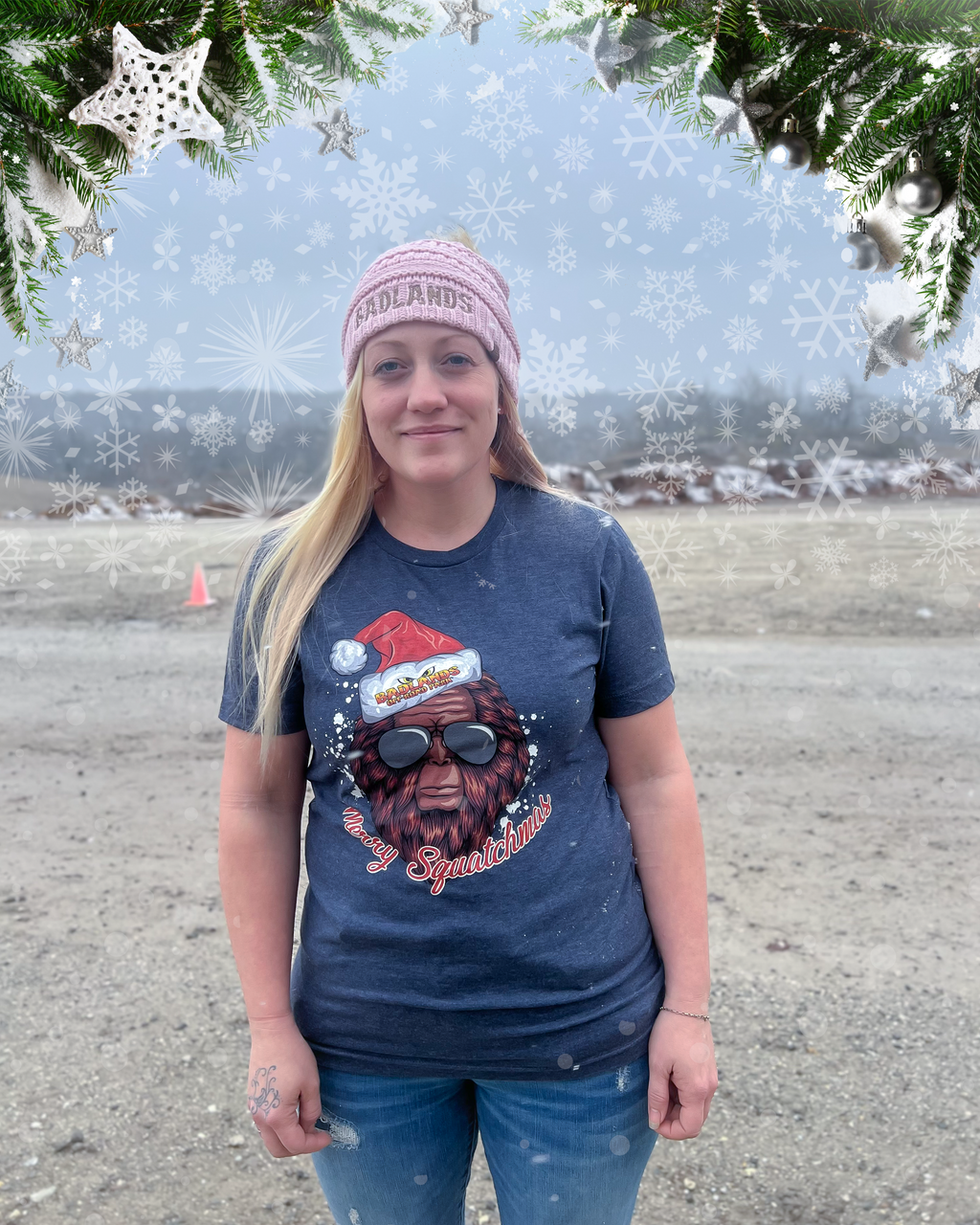 Badlands Merry Sasquatch T-Shirt