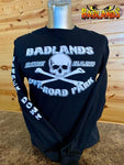 Badlands Black Long Sleeve Skull & Bones T-shirt