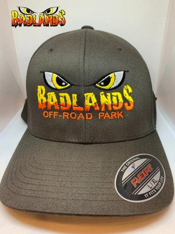 Badlands Hat Dark Gray Flex-Fit